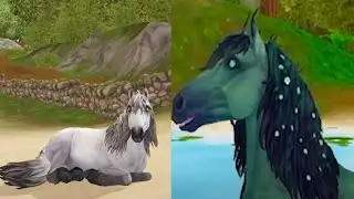 Magic Color Changing Halloween Horses ( Star Stable Online )