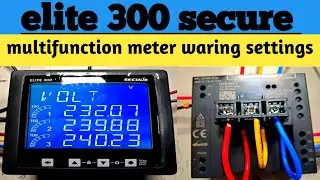 Unlocking the Elite 300 Multifunction Meter in Hindi