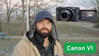 Canon V1 Testing all the color profiles for Video vlogging