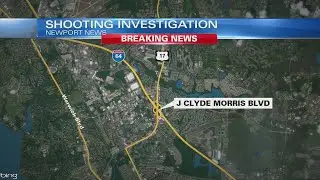 NNPD respond to shooting on J. Clyde Morris Boulevard