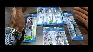 SAVAGE 3DD SLIM MINNOW 80GR