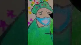 Drawing is relatable to Corona and save earth #drawingskill #comment #smriti art