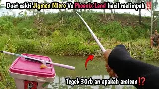 ‼️TEGEK MURAH COCOK BUAT MICROFISHING || mancing wader teknik pelampung umpan rasbora | phoenix land