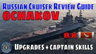 Ochakov New Light Russian Cruisers World of Warships Wows Review Guide