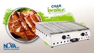 Churrasqueira CHAR BROILER. acendedor autom&aacute;tico NOVAind