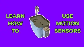 DIY cat water fountain with motion sensor