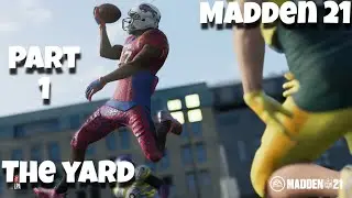 THE YARD GAMEPLAY EA MADDEN 21 NFL FOOTBALL | PS4 PRO | YOUSHOTDAT