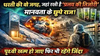 Doomsday Vault Secret: प्रलय की तिजोरी 😱Humanity का Backup! Earth End Plan 🌍