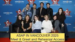 ASAP in Vancouver 2025  Meet & Greet and Rehearsal Access #ASAPvancouver #concert #varietyshow 