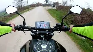 Cf moto nk250 akrapovic exhaust sound