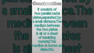 Capacitor||Simple Definition And Construction #physics