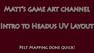 Headus UV Layout intro
