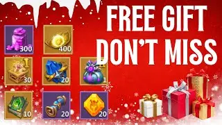Free Gift Don't Miss😍Castle Clash