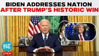 US Elections 2024 Live: Joe Biden Set to Address Nation After Trump's Historic Victory | US News