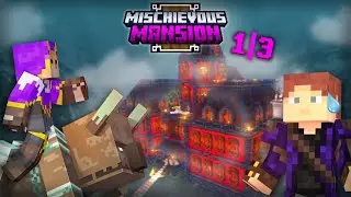 Minecraft Noob Challenges Adventure Map for the First Time - Part 1/3 Mischievous Mansion
