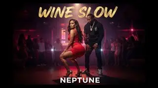 Neptune Fyah - Wine Slow (Official Audio Visualizer)