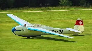 Glider Parade at Hahnweide Air Show 2013