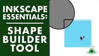 Inkscape Tutorial for Beginners: How to Use the Shape Builder Tool to Merge and Create Vector Shapes