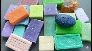 ✨🤩Relaxing ASMR SOAP&bull;Cutting Dry Soap&bull;Bundle of mix colourful ✨ soap & cutting asmr