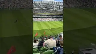 Irish Dancing Lights Up AC Milan vs Leeds United Match in Dublin #acmilan #leedsunited #