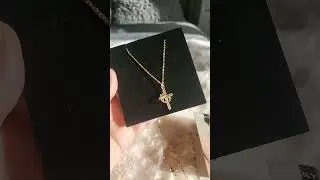 Elegant Necklace with Cross & Crown: Perfect for Holiday Gifts! #necklace