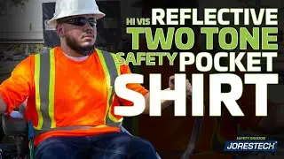 Hi-Vis Two-Toned Reflective Safety Shirt