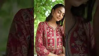 Maroon Ethnic Motifs Printed Cotton Kurta with Neck EmbroiderySuccess  #onlinedress #fashion
