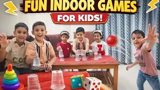 Cups tower making game # indoor games # kids indoor games # party indoor games