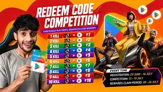 REDEEM CODE COMPETITION 😱 Free Fire Max
