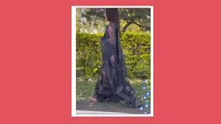 Orgenza Navy blue Color Pure Organza Silk Saree And Grey Codding Sequence Work