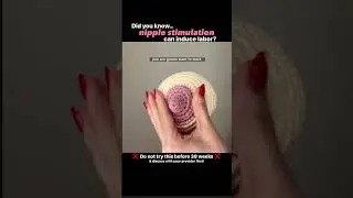 Nipple stimulation can help kickstart labor! 🤰 #pregnancy #shorts #ytshorts