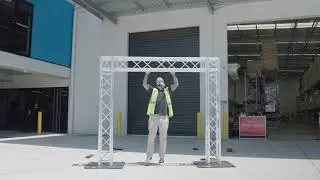 Постройте прочную осветительную ферму за считанные минуты | Коробчатая ферменная конструкция Tita...