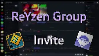 Pozv&aacute;nka do CZ/SK Geometry Dash Skupiny ReYzen Group