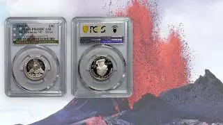 Квотер Национального парка &laquo;Гавайские вулканы&raquo; 2012 года | Монета PCGS | Квотеры Национального парка