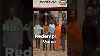 Top 10 Most Popular GOSPEL Burundian Artists, August 2025