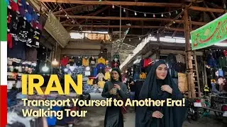 Walking Tour of Hazrati Bazaar in Mashhad's Old Quarter! 🇮🇷