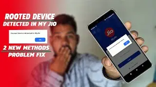 Rooted device detected in myjio || problem fix || new methods || technical shahzad