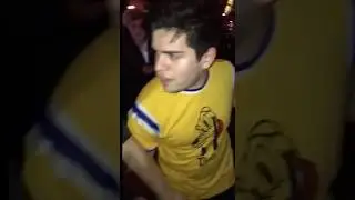 yao cabrera y el demente se pelean
