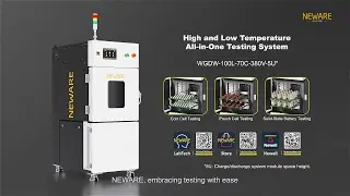 NEWARE High and Low Temperature All-in-One Testing System WGDW-100L-70C-380V-5U