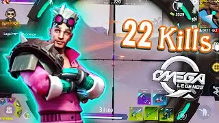 Omega Legends - W@rL0ck Gameplay 22 Sniper Kills Solo - Singapore Server
