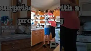 Tall husband & short wife. #marriedlife #tallguys #hugs #love
