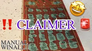 CLAIMER! MANUAL WINALL FOR A BEAUTIFUL WIN 💥IOWA LOTTERY 🔥😱🤩