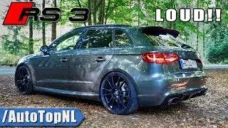 500HP AUDI RS3 Elmerhaus CRAZY LOUD! EXHAUST SOUND by AutoTopNL