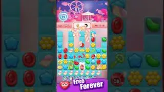 Crush the Candy: #1 Free Candy Puzzle Match 3 Game v2 9 16 15s chain watermelone