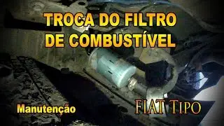 Fiat Tipo - Troca do filtro de combustível - Pesterenan