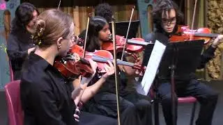 Rahi Osceola Arts Youth Orchestra recital on 10Feb2024 - Small Overture by Bob Mathews