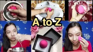 PAC Beauty Blender Review | How To Use Beauty Blender In Hindi | How To Clean A Beauty Blender