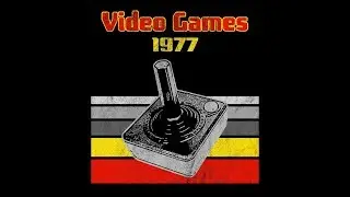 1977 VIDEO GAMES T-Shirt launch promo