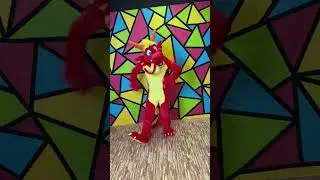 Ronnie is shiny and new! #mfy #madefuryou #fursuit #furry #ronnienoodles