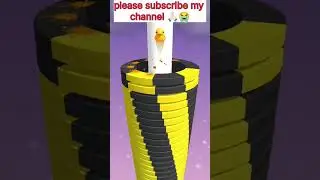 viral stack Ball game play popular game viral game play #YouTube short#short video #stack ball